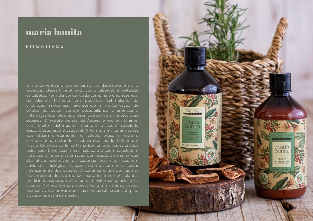 Produtos da coleção Maria Bonita